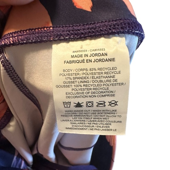 🔆 Nike Dri-Fit Fast SET Crop High Rise Drawstring Tights w/ Matching Top - Large - Picture 9 of 9